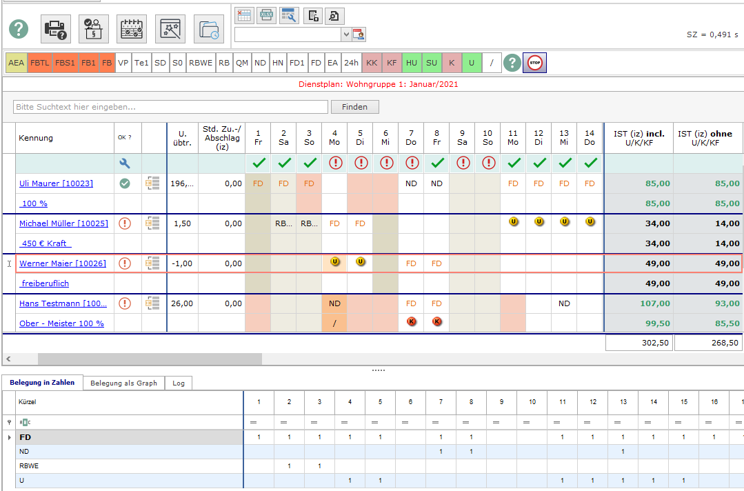 Dienstplanung Software MDSoft GmbH